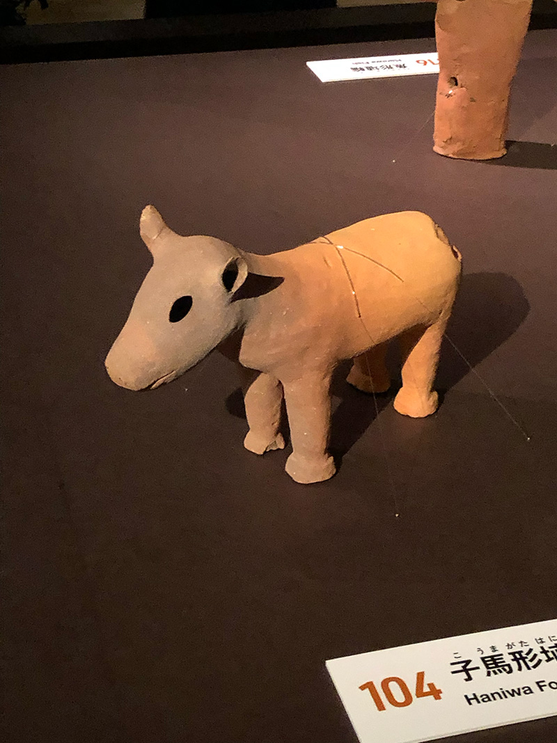 子馬形埴輪