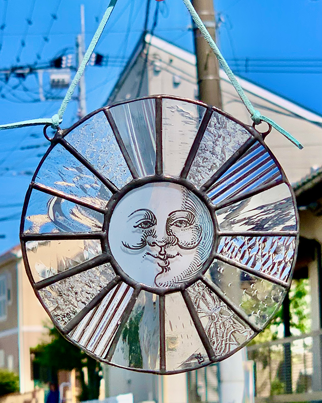 氷の太陽 | ステンドグラス | アート・工芸作家の作品を紹介するサイト