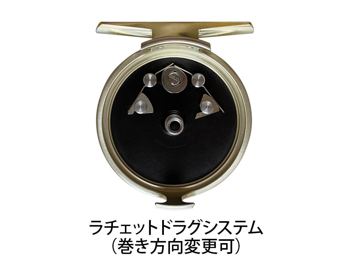 Graffiti 3 ラチェットドラグシステム(巻き方向変更可)