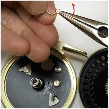 ラチェットドラグの微調整方法