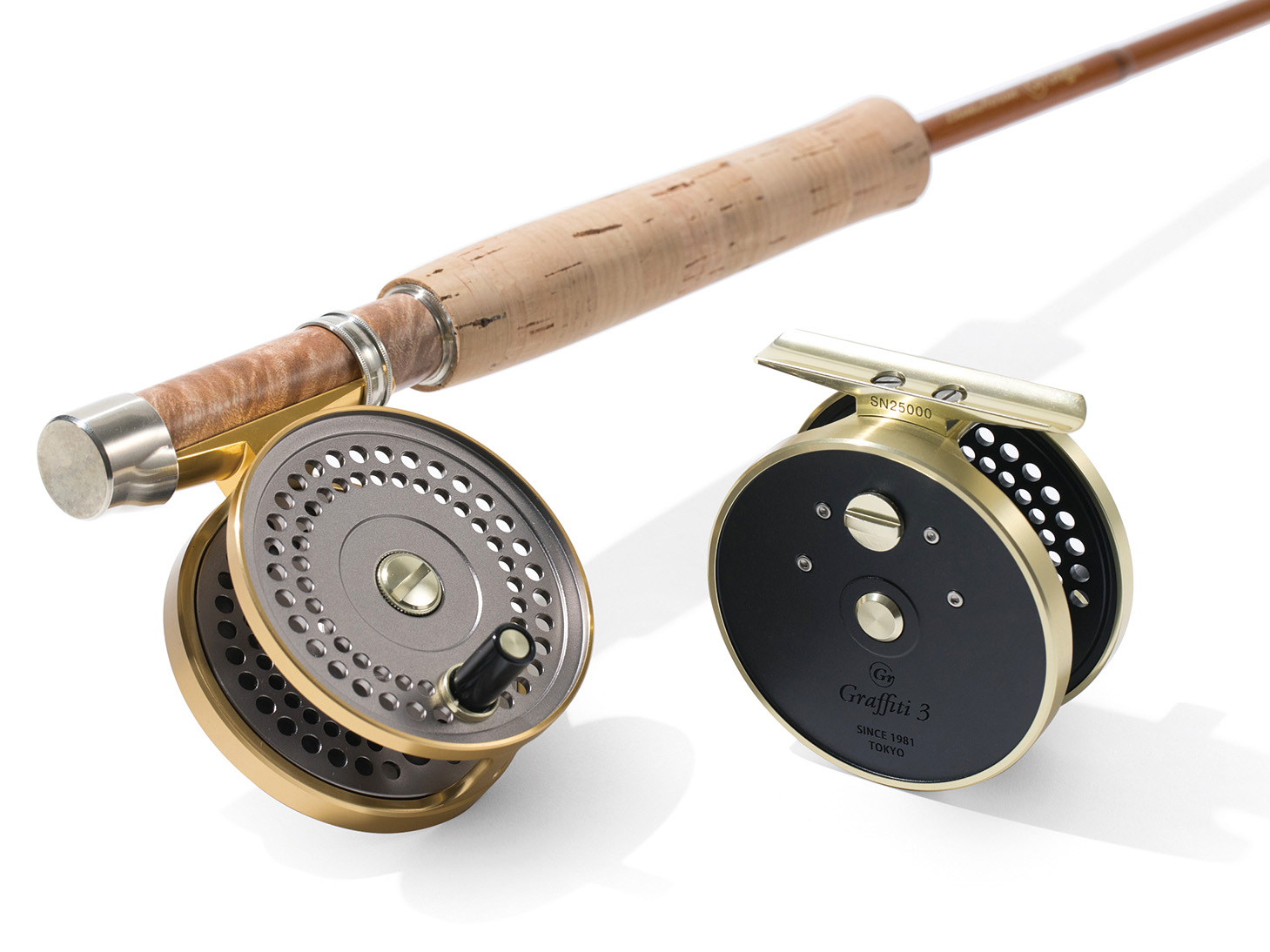 Graffiti reels Graffiti3 | ネオクラシックフライリール Graffiti 3